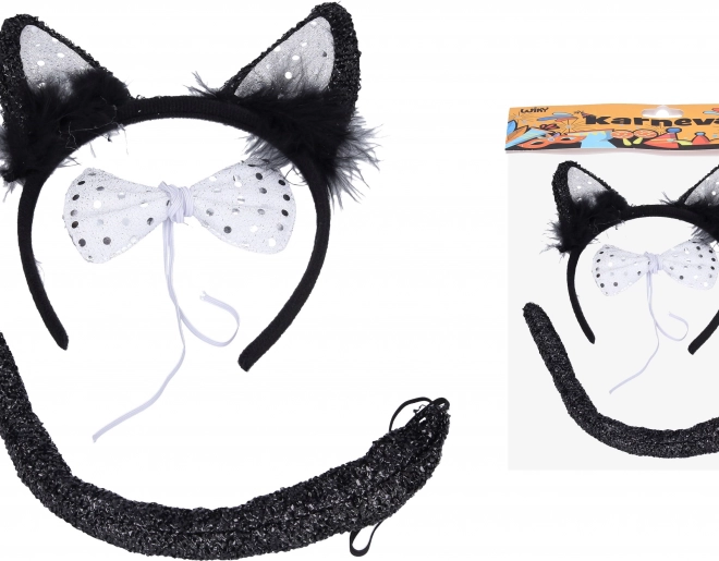 Katzen-Karneval-Set