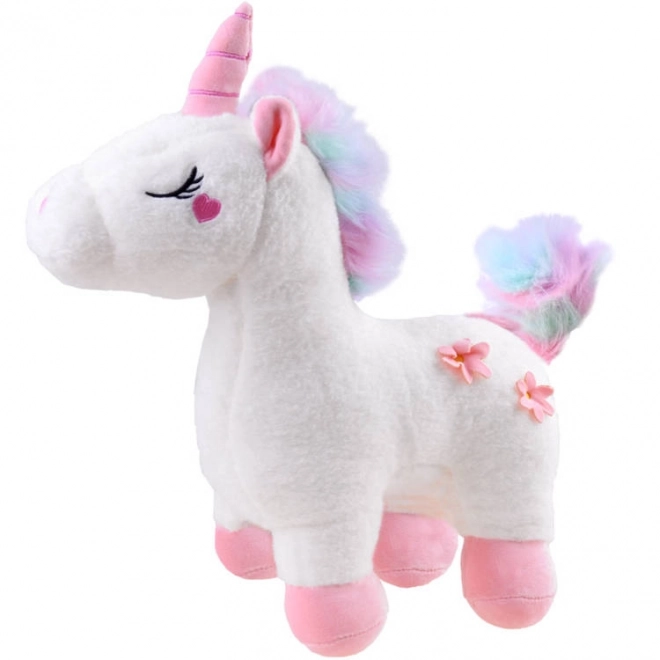 Magisches Kuscheltier Einhorn 48 cm – bílá