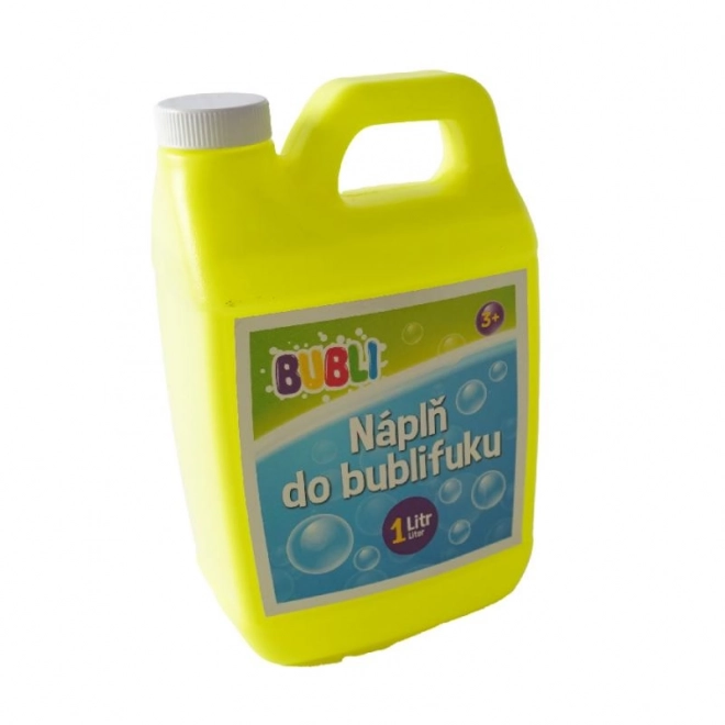 BUBLI Ersatzfüllung für Seifenblasen, 1L