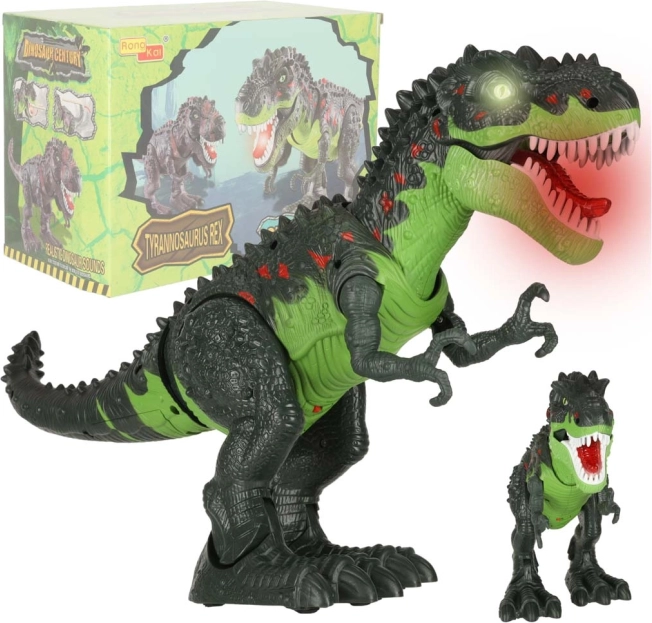 Elektronischer Dinosaurier T-REX grün