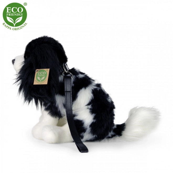 Kavalier King Charles Spaniel Plüschhund mit Leine 27 cm