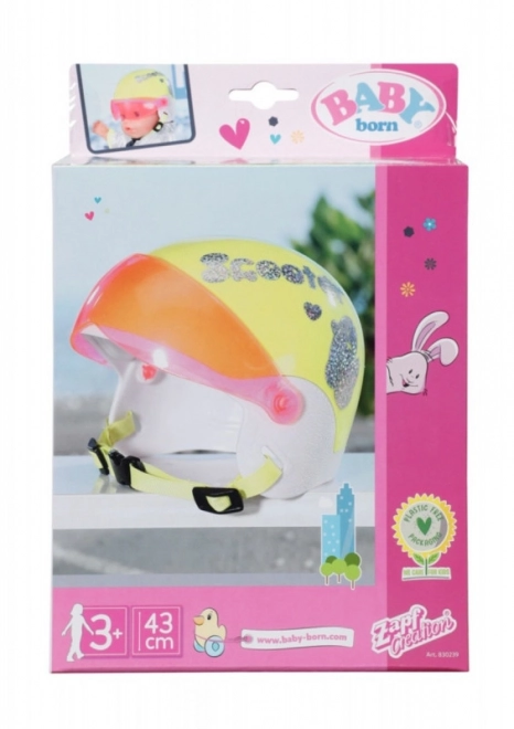 Baby Born Puppen Scooter Helm