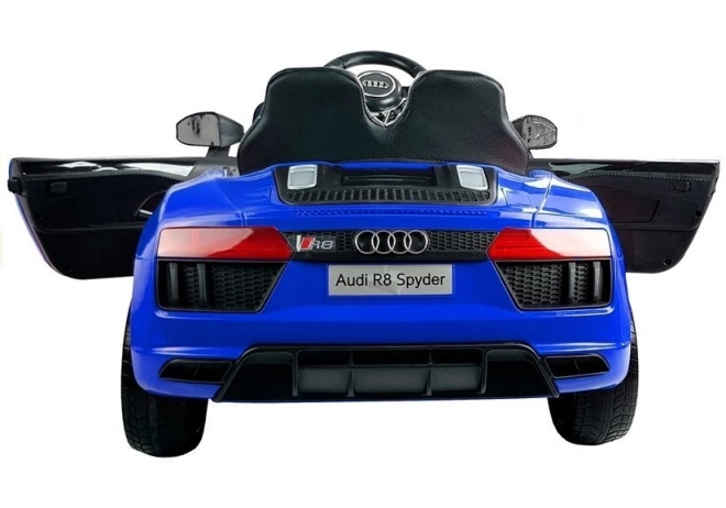 Audi R8 Spyder Kinder Elektroauto Blau