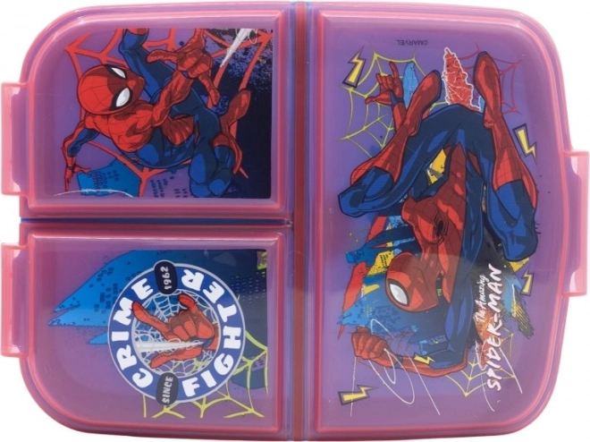 Praktische Brotdose für Kinder Spiderman