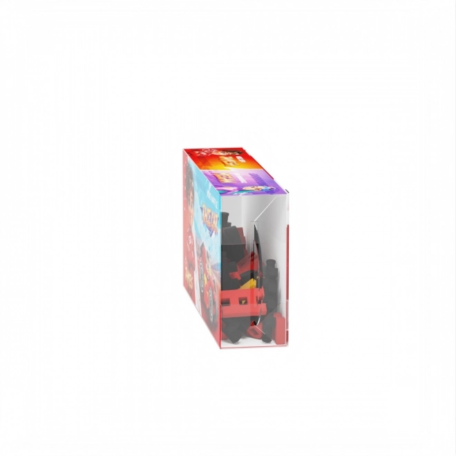 Mini Waffle Rennwagen Bausteine 50 Teile Rot