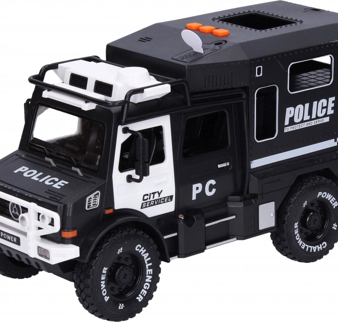 Polizeiauto mit Ton- und Lichteffekten 23 cm