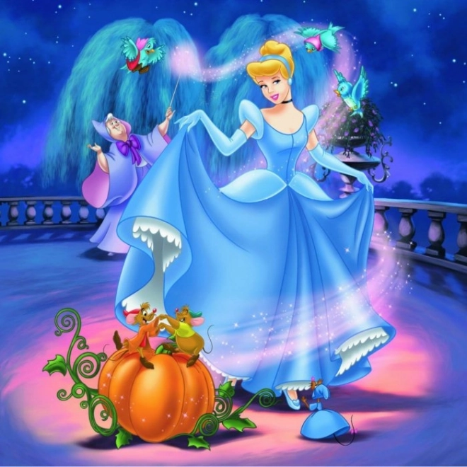 Ravensburger Puzzle Disney Prinzessinnen Schneewittchen und Cinderella