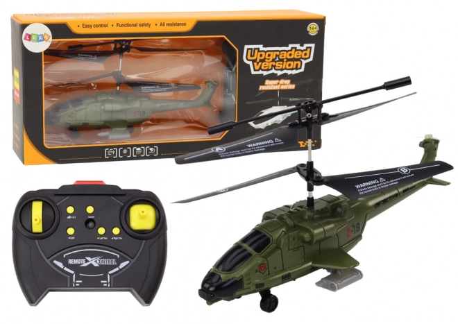 Militärischer RC-Hubschrauber mit Gyroskop