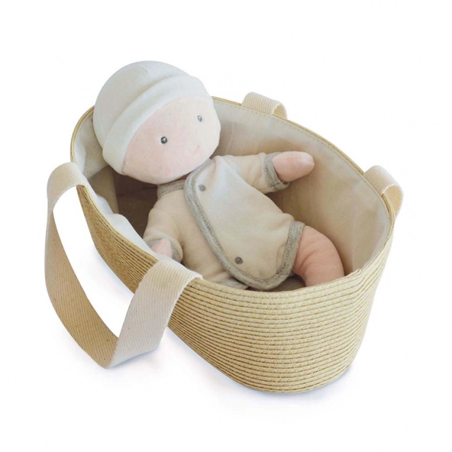 Doudou Jolijou Babypuppe Pol im Kinderwagentasche