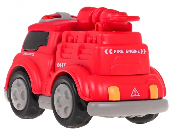 Feuerwehrwagen mit Magneten für Kinder