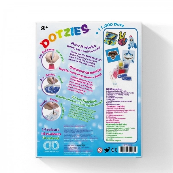 Dotzies Kreativset Diamantmalerei für Kinder