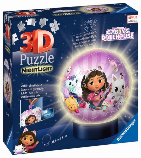 Puzzleball Gabby’s Dollhouse Nachtedition