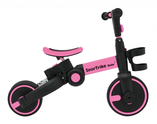 Dreirad Happy Bike 3-in-1 Sportrike Rosa