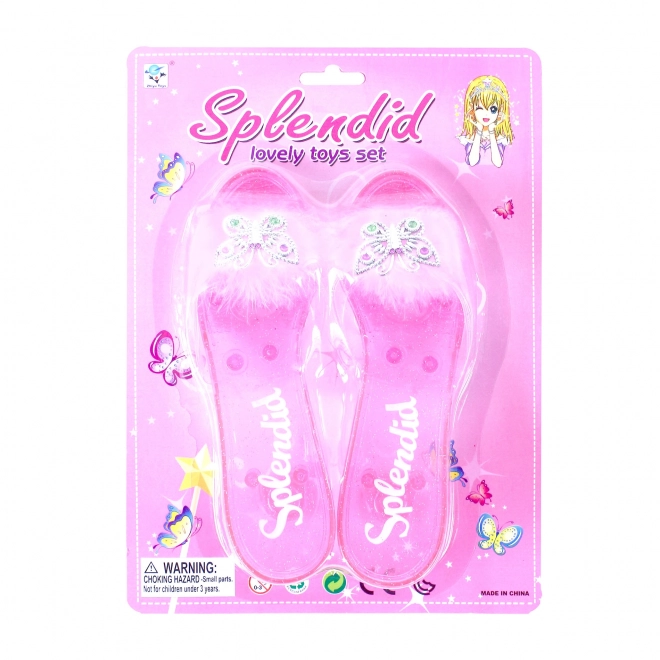 Rosa Prinzessin Slipper