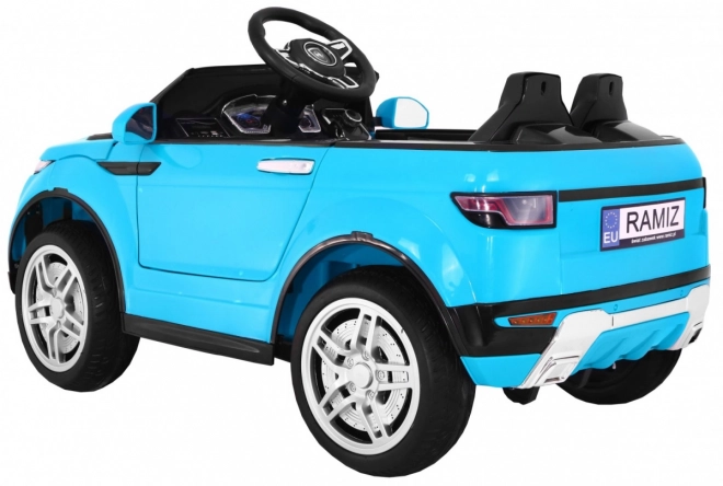 Elektrisches Spielzeugauto Sportwagen Rapid Racer blau