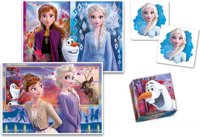 Lernspiel EDUKIT FROZEN von Clementoni