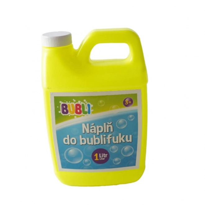BUBLI Ersatzfüllung für Seifenblasen, 1L