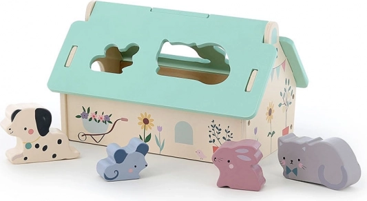 Vilac Holzeinsetzhaus für Tiere