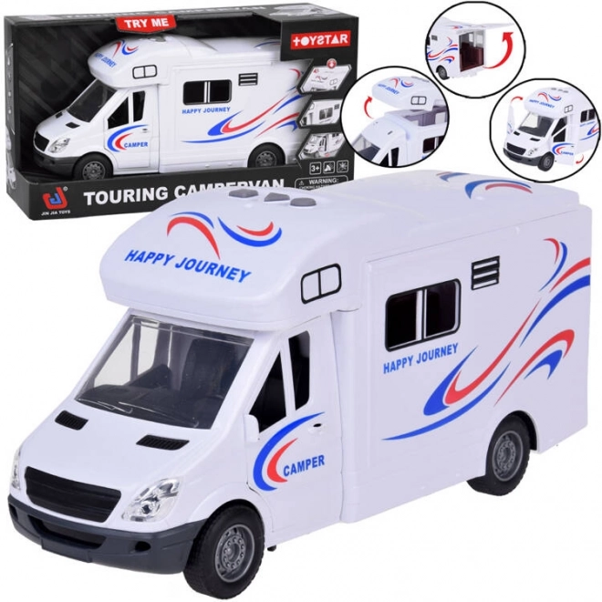 Campingauto mit realistischen Effekten