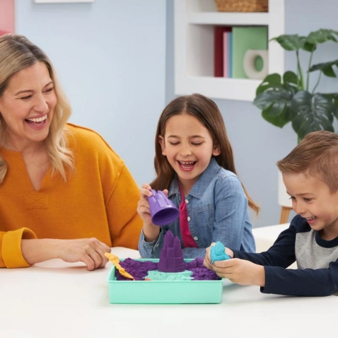 Kinetic Sand Sandbox Set Lila