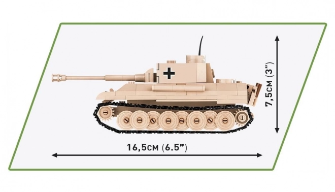 Cobi II WW Panzer V Panther Ausf G Modellbausatz