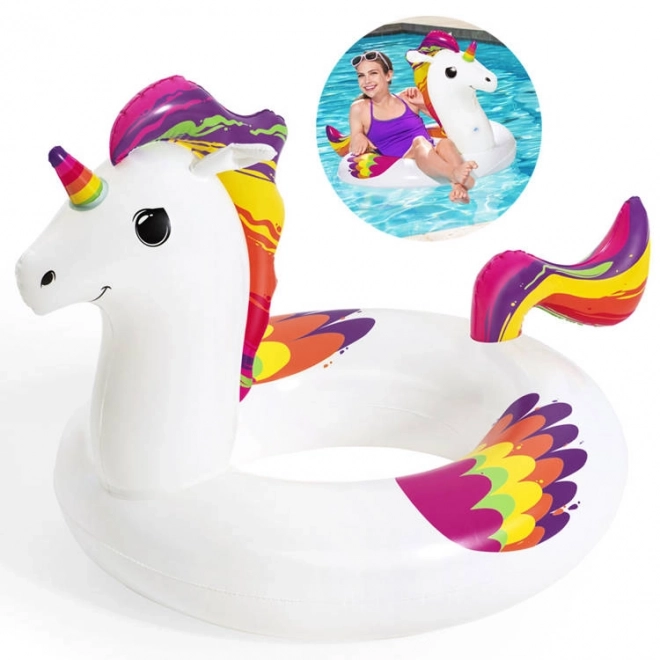 Großer Schwimmring mit Einhorn Motiv