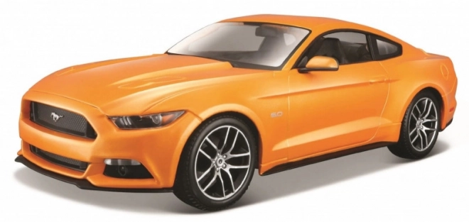 Ford Mustang GT 2015 Orange Modellauto 1:24