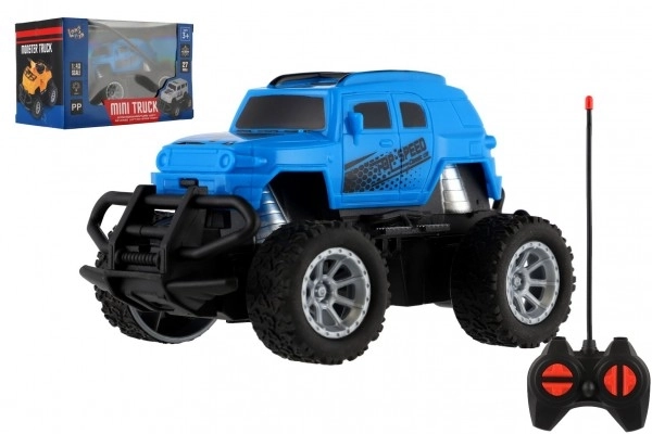 Mini RC-Truck Blau mit Licht