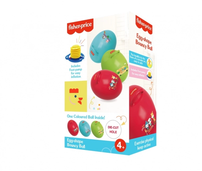 Fisher-Price Hüpfball in Ei-Form