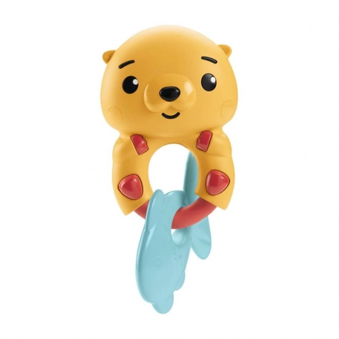 Fröhlicher Otter Beißring und Rassel von Fisher-Price – Otter