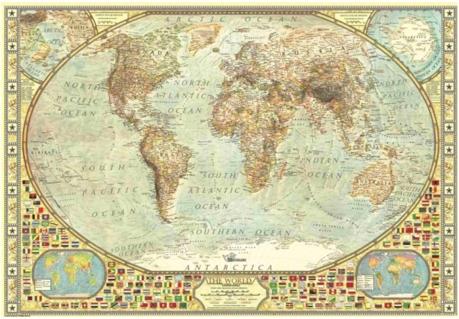 Anatolian Puzzle Weltkarte 2000 Teile