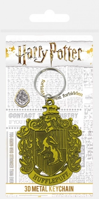 Metallschlüsselanhänger Harry Potter - Hufflepuff