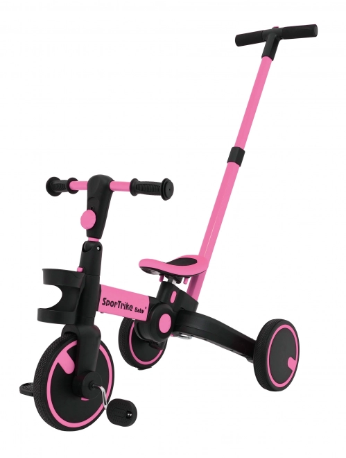 Dreirad Happy Bike 3-in-1 Sportrike Rosa