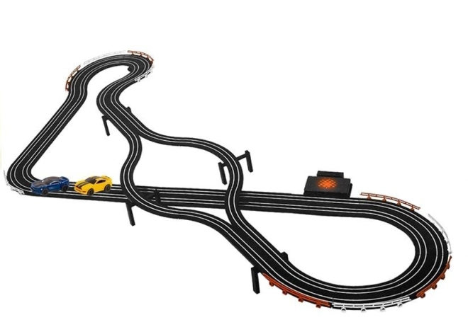 Lange Rennstrecke 530 cm mit Looping