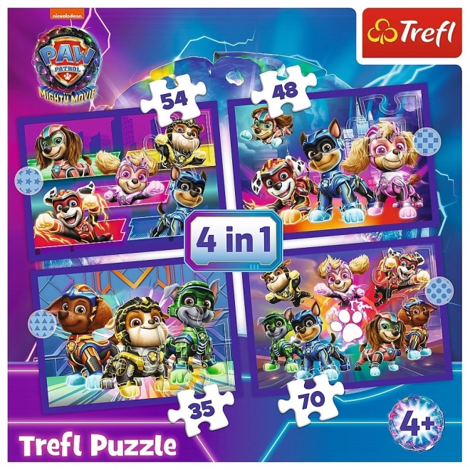 Puzzle 4-in-1 Helden der PAW Patrol