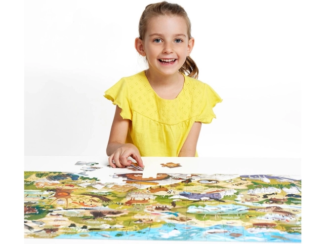 CzuCzu Dzikie Puzzle Nationalparks 6+