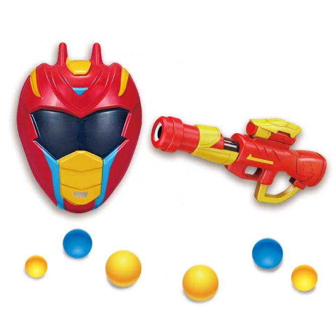 Pistole und Maske Set für Kinder - Woopie