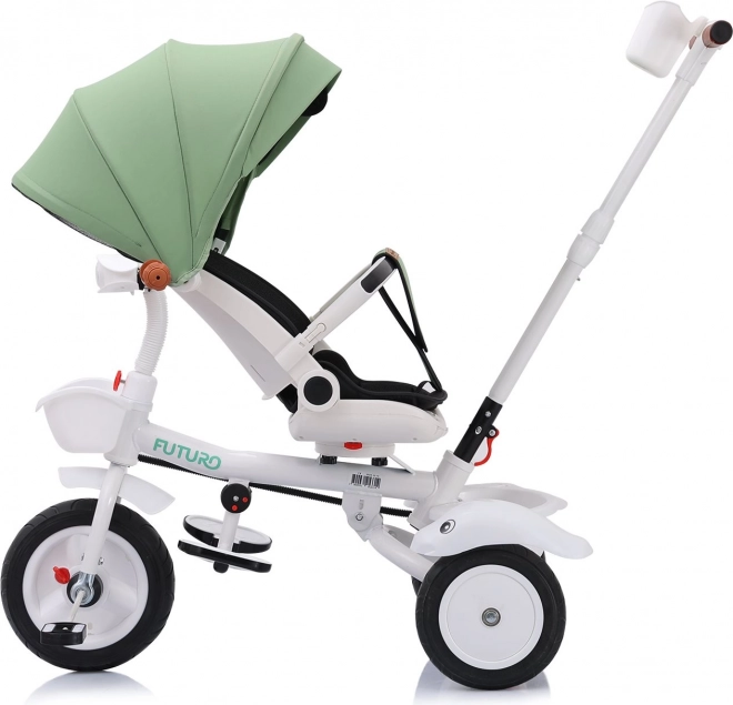 Chipolino Dreirad mit Verdeck Futuro 2-in-1 Grün