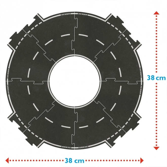 Magellan MyRoads Kreisverkehr Holzspielset