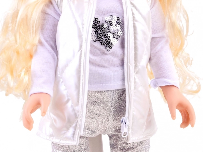 Glitzerndes Mode-Outfit