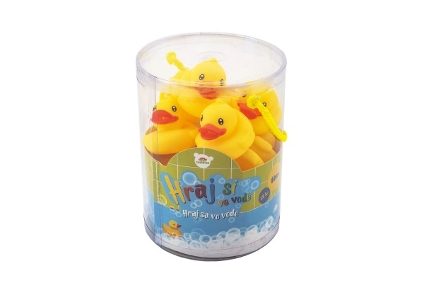 Bunte Badeente für Babys