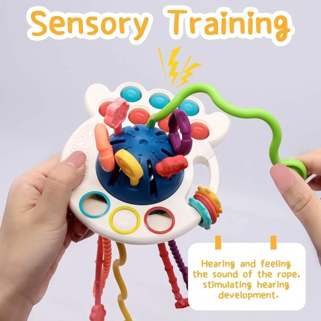 Montessori Sinnes-Spielzeug & Beißring für Babys