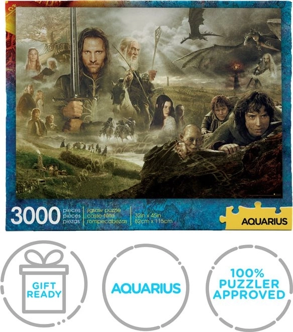 AQUARIUS Puzzle Der Herr der Ringe 3000 Teile