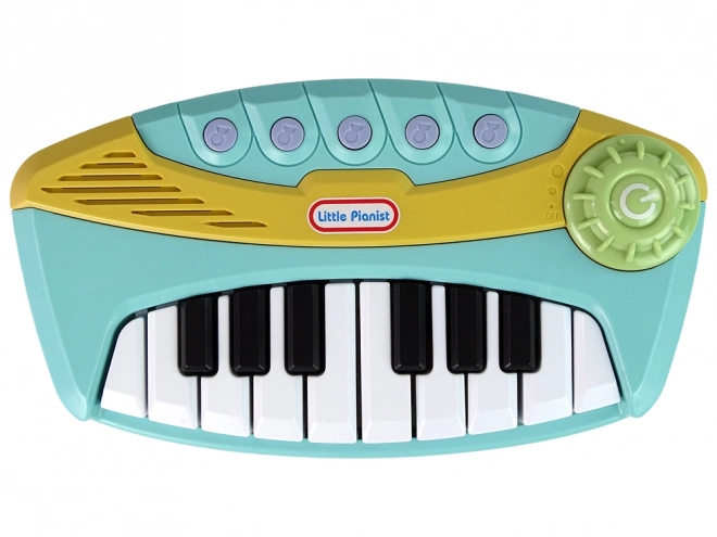 Interaktives Klavier Blau Little Pianist