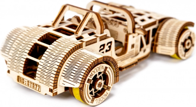 Holz 3D Puzzle - Roadster Auto