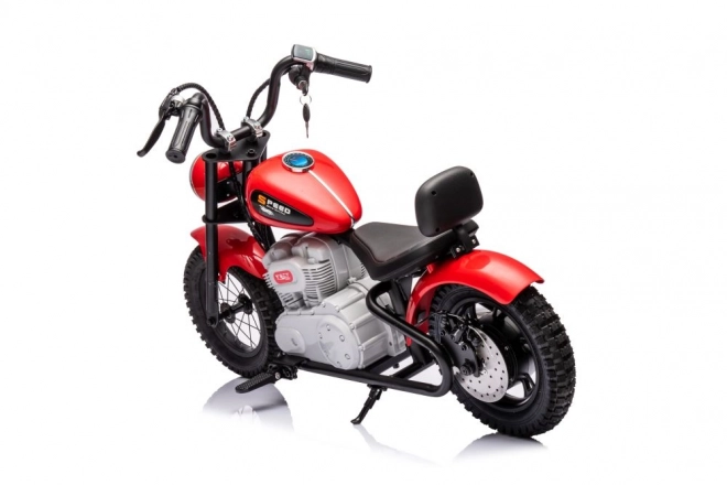 Roter Elektro-Motorrad 36V