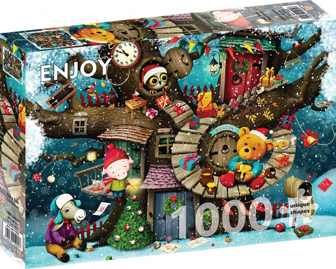 Enjoy Puzzle Märchenhafte Weihnachten 1000 Teile