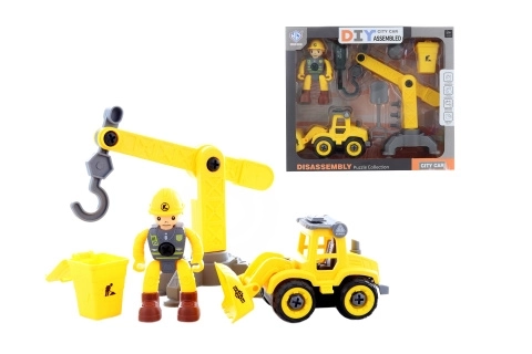 Schraubbares Baukasten-Set mit Spielfigur