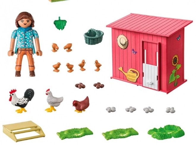 Playmobil Country Hühnerstall mit Küken