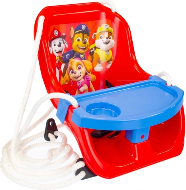 Schaukel mit Tisch Paw Patrol für die Kleinsten